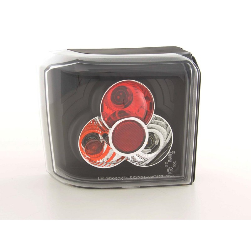 Jeu de feux arrière VW Bus T4 type 70 ... 91-04 noir