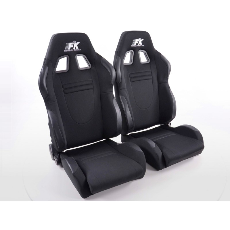 Sièges sport FK Sièges demi-baquets automatiques Ensemble de voitures de course au look de sport automobile