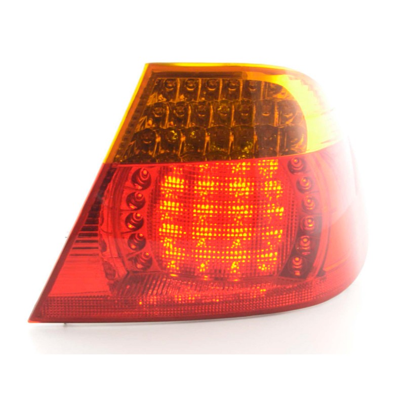 Pièces d'usure feu arrière droit BMW Série 3 Coupé type E46 03-06, jaune / rouge