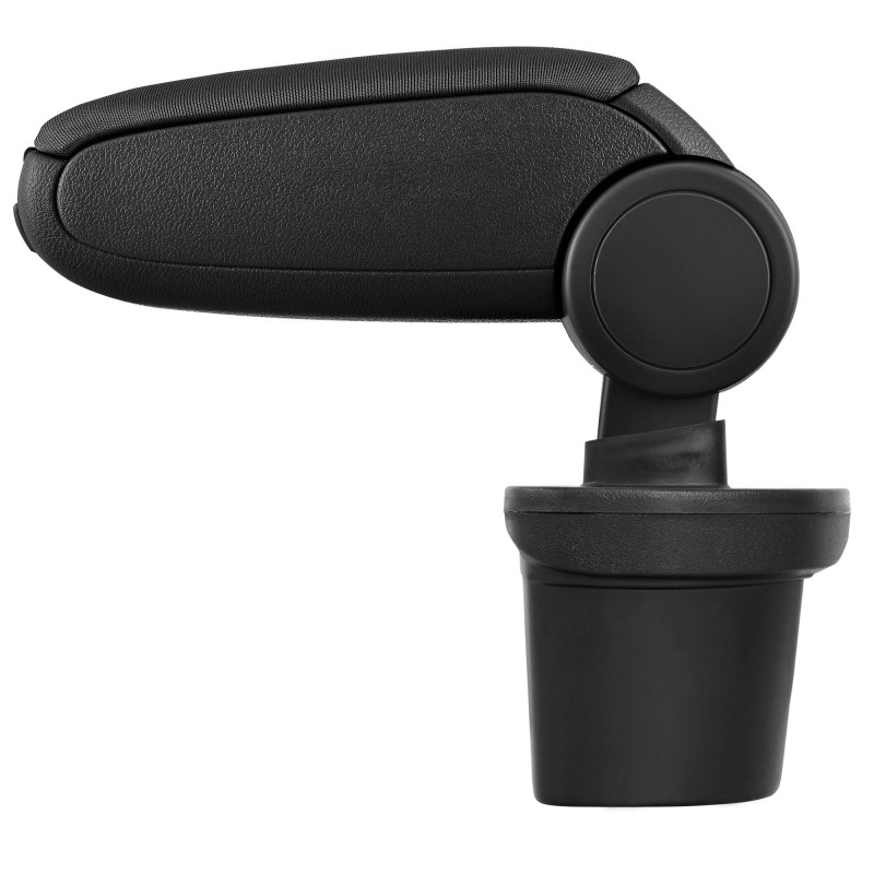 HTD043 Accoudoir central Nissan Juke avec compartiment de rangement, Couvercle en tissu noir 