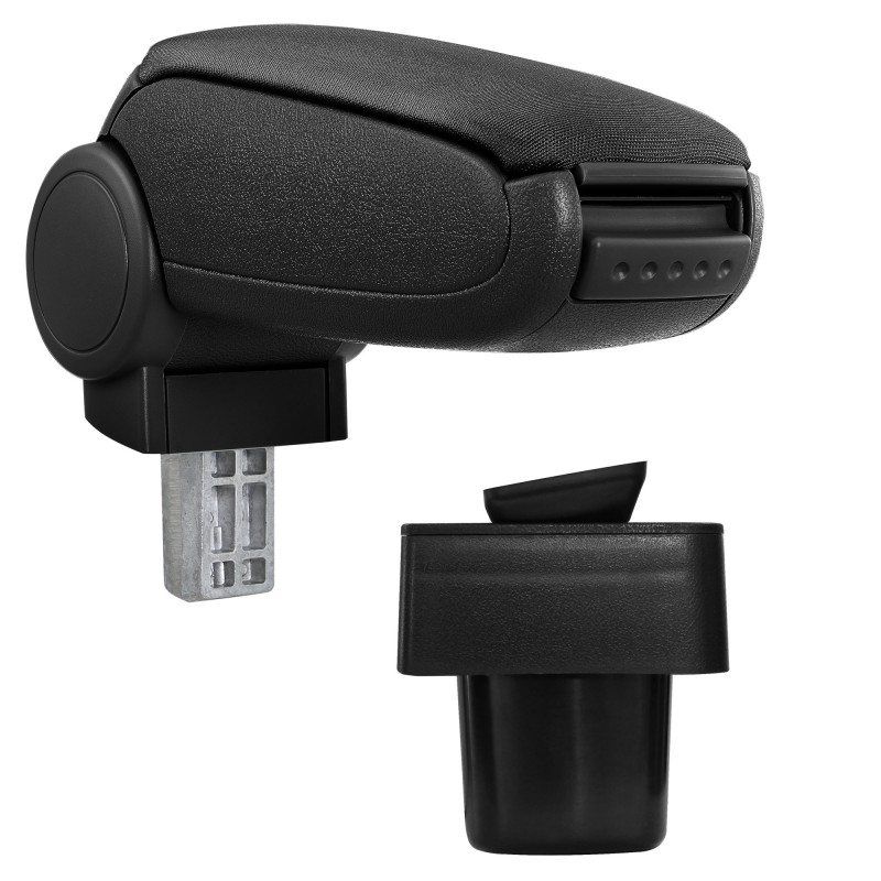 SL1146 Accoudoir central Suzuki Swift MZ/EZ avec compartiment de rangement, Couvercle en tissu noir 