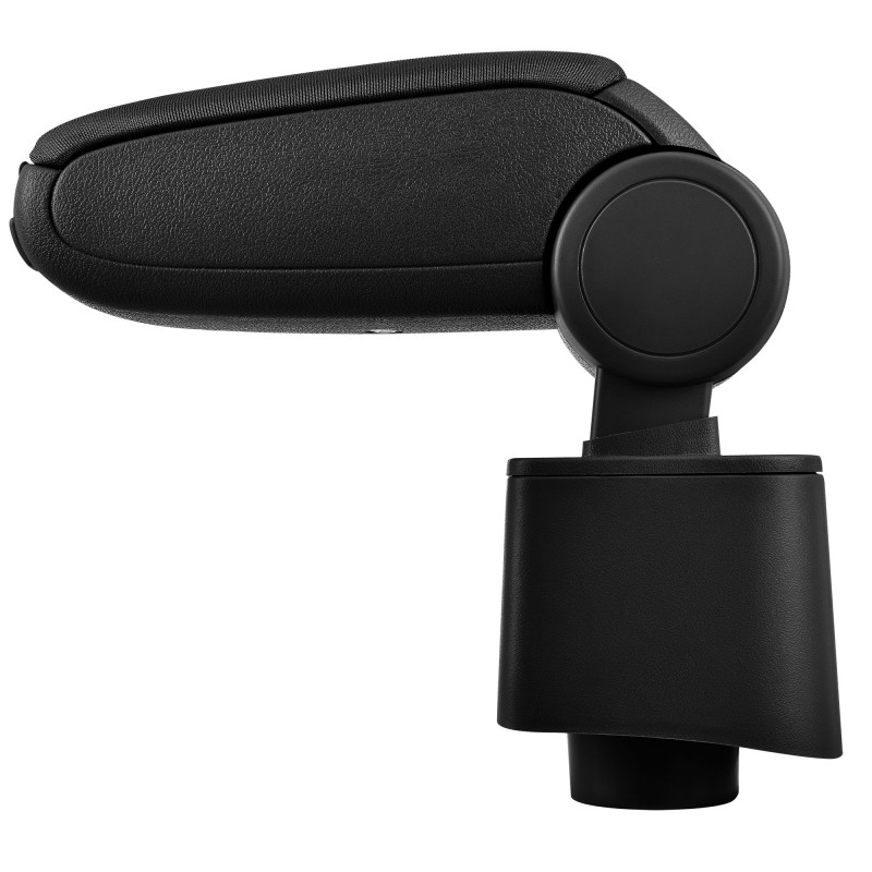 HTD008 Accoudoir central VW Polo V 6R from 2009 avec compartiment de rangement, Couvercle en tissu noir 