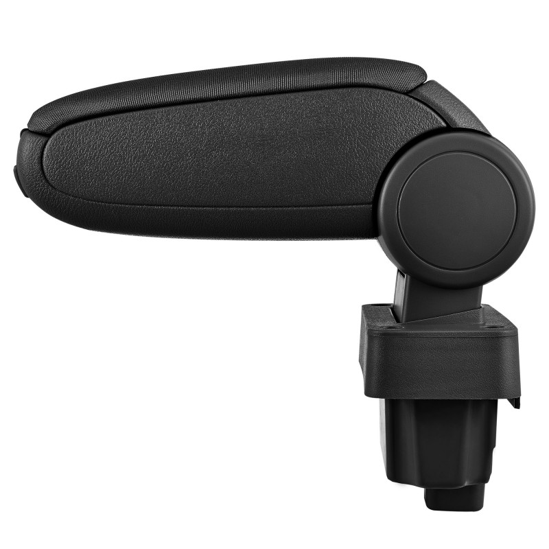 HTD012 Accoudoir central BMW E36 avec compartiment de rangement, Couvercle en tissu noir 