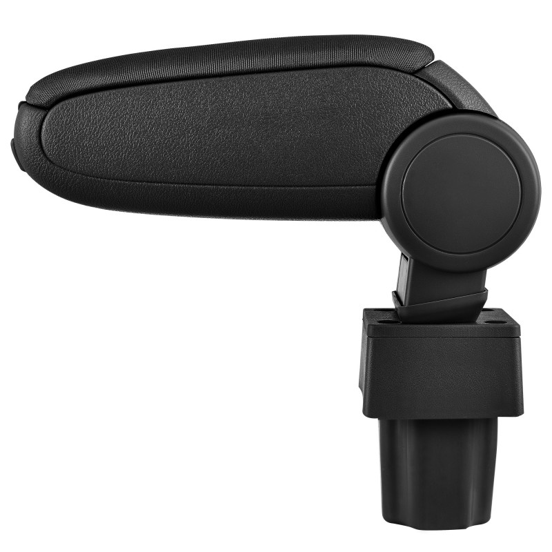 HTD006 Accoudoir central Opel Astra G avec compartiment de rangement, Couvercle en tissu noir 