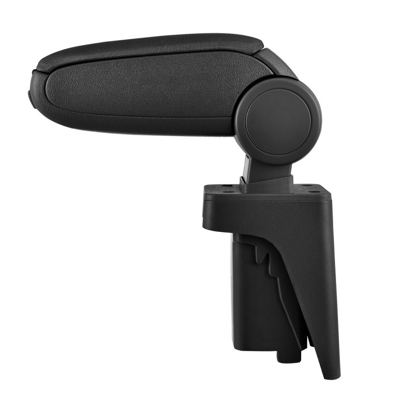 HTD002 Accoudoir central Audi A3 8P avec compartiment de rangement, Couvercle en tissu noir 