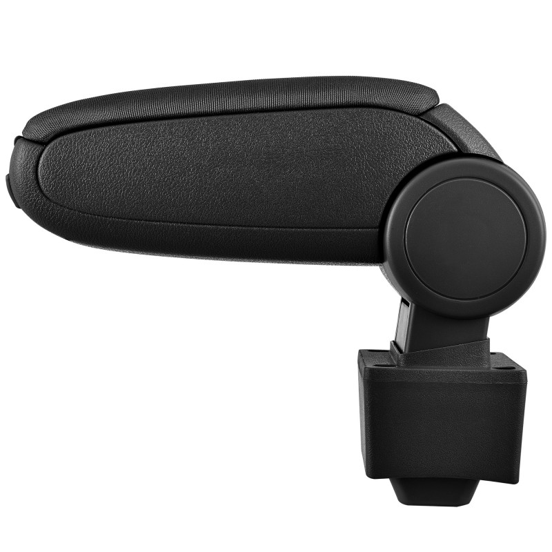 HTD003 Accoudoir central Audi A3 S3 8L 96-03 avec compartiment de rangement, Couvercle en tissu noir 