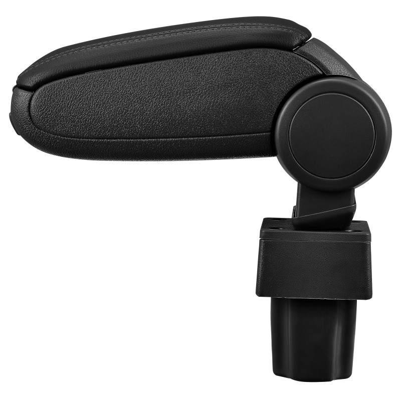 HTD006 + LC501 Accoudoir central Opel Astra G avec compartiment de rangement, Couvercle en simili cuir noir