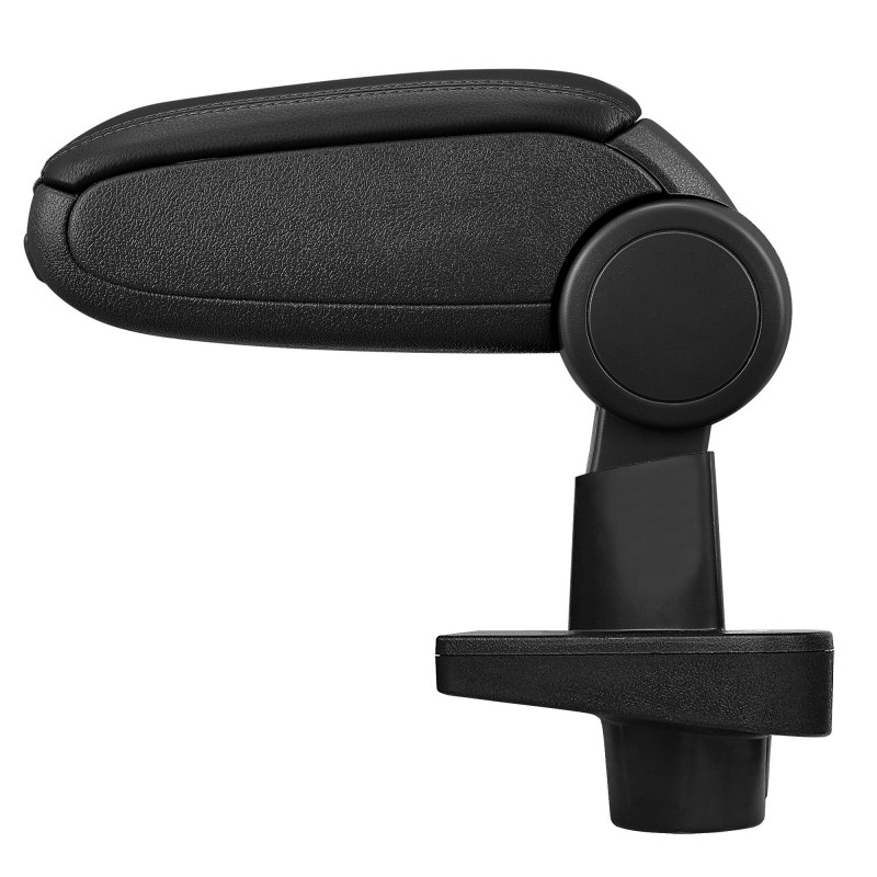 HTD038 + LC501 Accoudoir central Renault Clio 4 avec compartiment de rangement, Couvercle en simili cuir noir