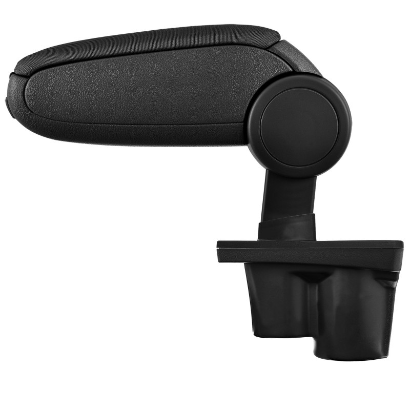 HTD041 Accoudoir central Opel Adam avec compartiment de rangement, Couvercle en tissu noir 