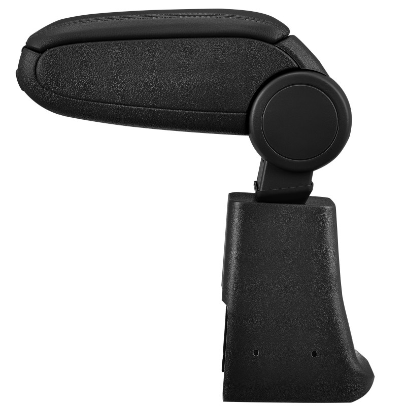 HTD010 + LC501 Accoudoir central VW Golf 3 Vento avec compartiment de rangement, Couvercle en Simili cuir noir