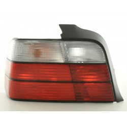Kit feux arrière BMW Série 3 Limo type E36 91-98 rouge / blanc