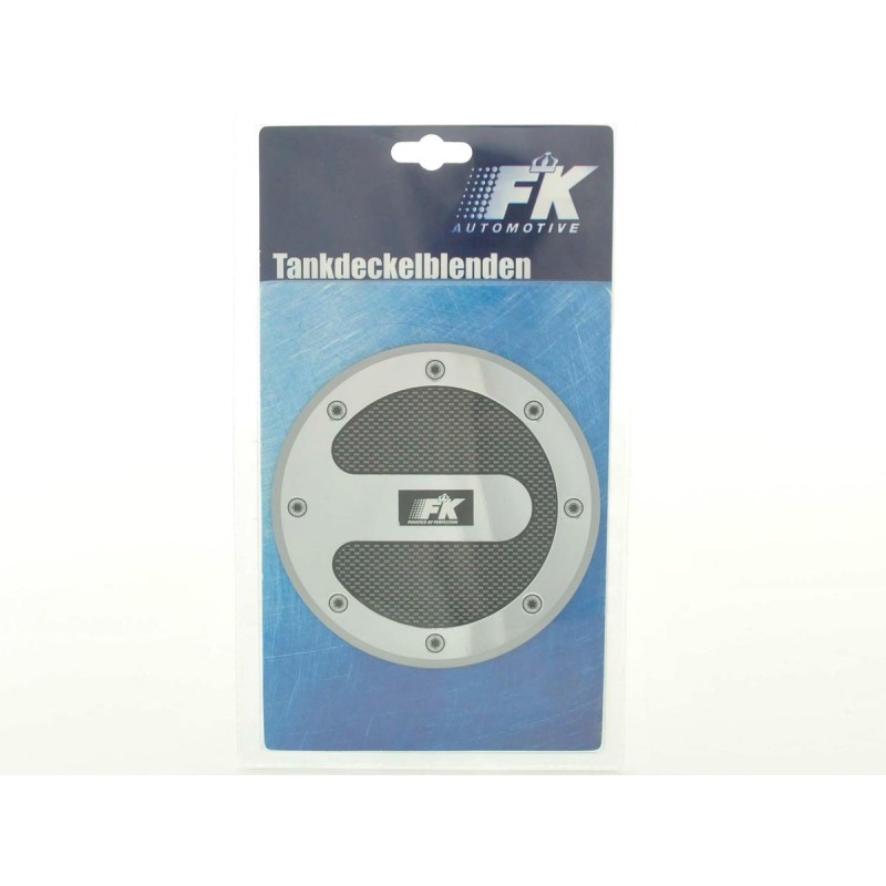 Couvercle de bouchon de réservoir, couvercle de bouchon de réservoir de style carbone