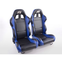 Sièges sport FK Sièges à demi-coque automatiques pour Boston dans un look de sport automobile