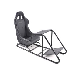 Siège de jeu FK Simulateur de course de siège de jeu eGaming Seats Estoril noir / gris