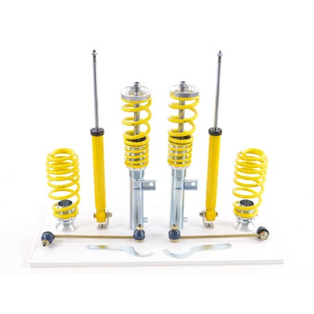 Kit coilover réglable dureté FK VW Golf 5 1KM Variant 2007-2009 avec jambe de force 50mm