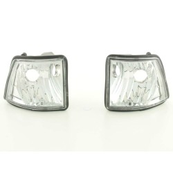 Jeu de clignotants avant BMW Série 7 type E32 88-92 chromé