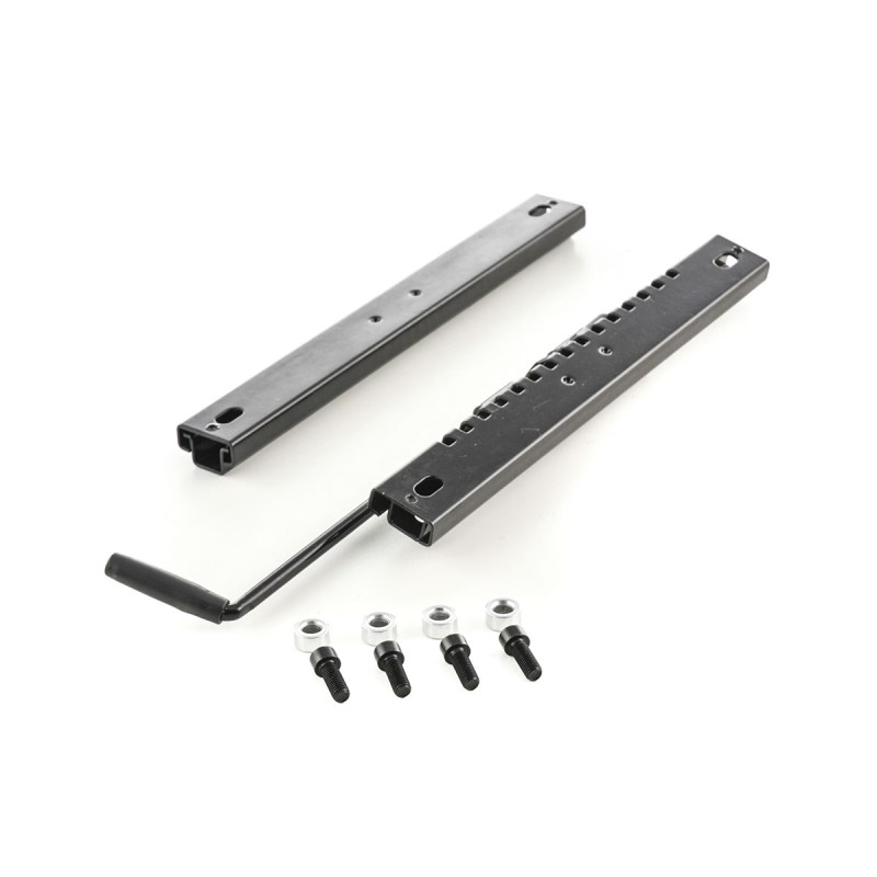 Rails universels pour sièges sport avec levier de réglage