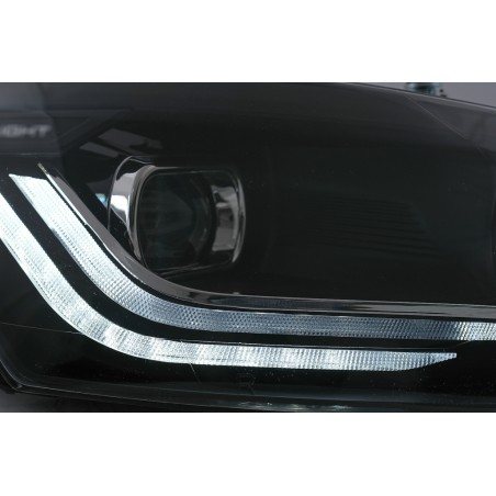 Phares VW Polo 6R et 6C Matrix look à clignotants dynamique et feux diurne LED