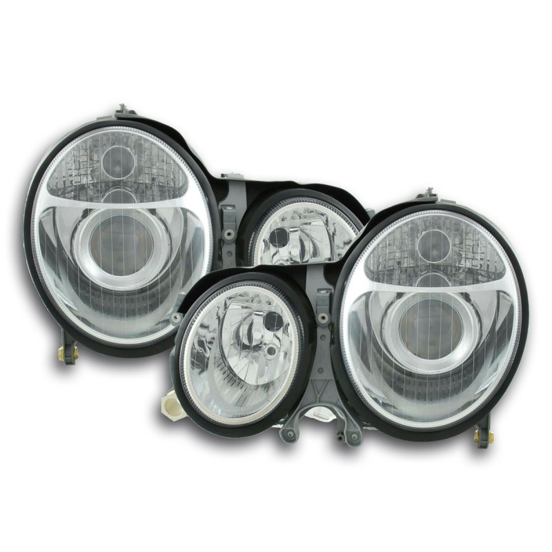 Phare avant Mercedes Classe E type W210 chrome