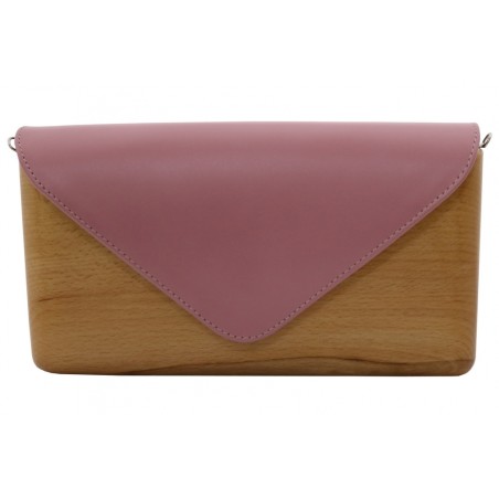 Lemnia Shoulder Bag Nude Pink - Handmade