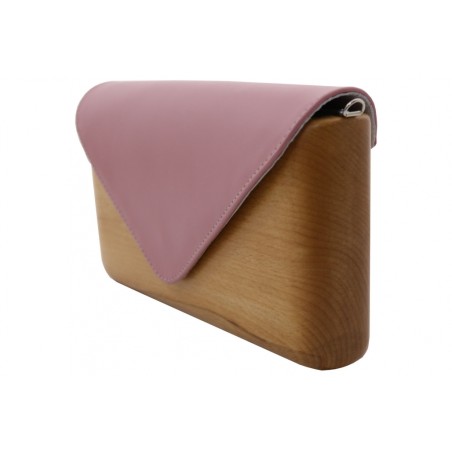 Lemnia Shoulder Bag Nude Pink - Handmade