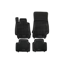 Rubber Floor Mats Black suitable for ALFA ROMEO GIULIA (952) 4x2 (2016-Up)
