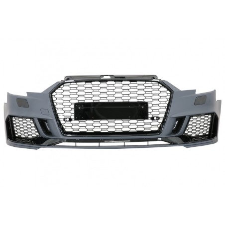 Front Bumper suitable for Audi A3 8V Facelift (2016-2018) Hatchback Sportback RS3 Brilliant Black Design