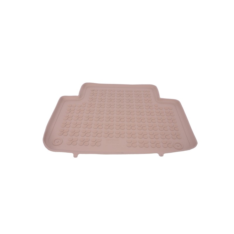 Rubber Floor Mat Beige suitable for Audi Q7 I 4L (2005-2015)