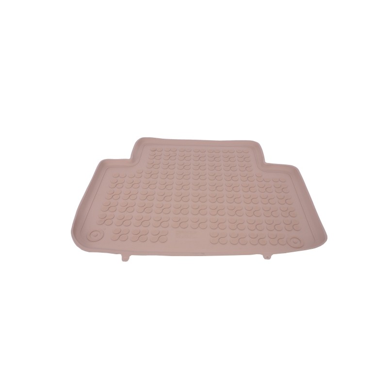 Rubber Floor Mat Beige suitable for Audi Q7 I 4L (2005-2015)