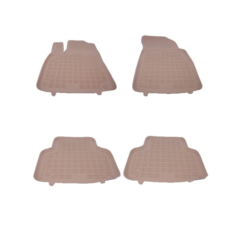 Floor Mat Rubber Beige suitable for AUDI Q7 4M (2015-) Q8 (2018-) Floor Mat Rubber Beige suitable for AUDI Q7 4M (2015-) Q8 (2018-)