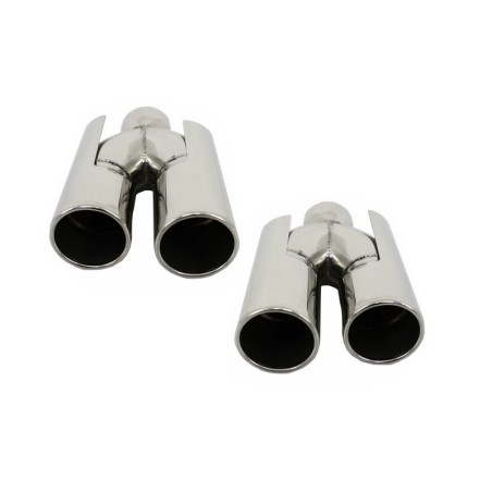 Exhaust Muffler Tips suitable for BMW E60 E90 E92 E93 F10 F30 M3 M5 M6 ACS Design