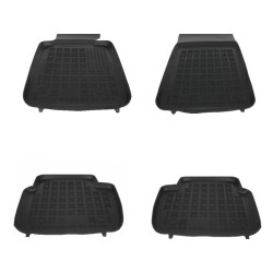 Rubber Floor Mat Black suitable for BMW Series 3 E46 E90 E91 Sedan Touring