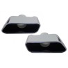 Exhaust Muffler Tips suitable for BMW 5 Series F10 F11 (2011-2017) Sport Performance Design Exhaust Muffler Tips suitable for BMW 5 Series F10 F11 (2011-2017) Sport Performance Design