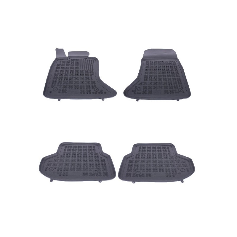 Floor mat Rubber Black suitable for BMW Series 5 F10 F11 LCI 2014+