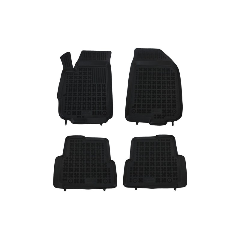 Floor mat black suitable for suitable for CHEVROLET Aveo IV 2011-