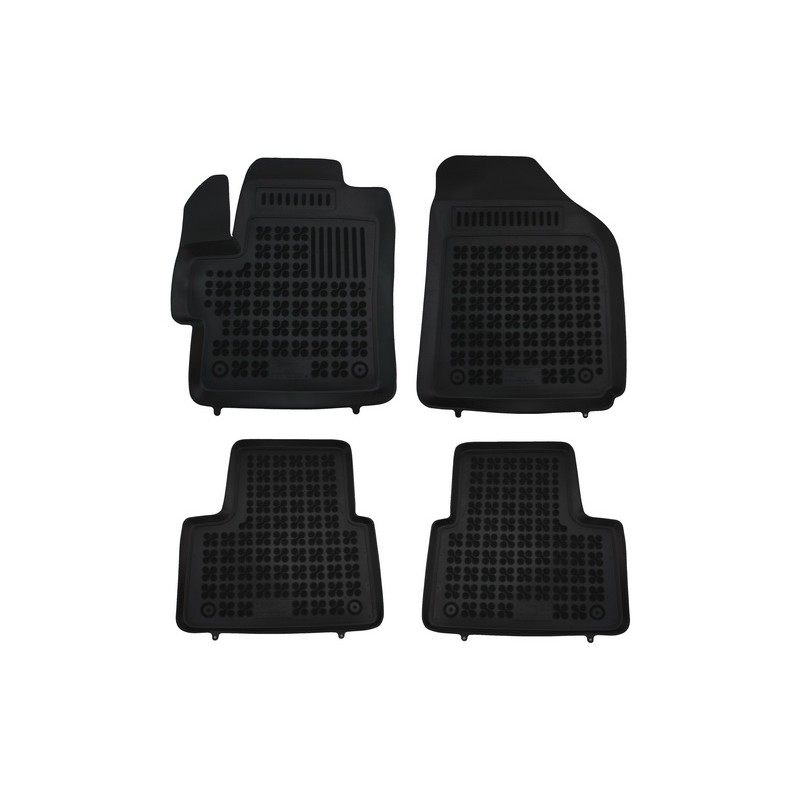 Floor mat black suitable for suitable for CHEVROLET Spark (2005-2009)