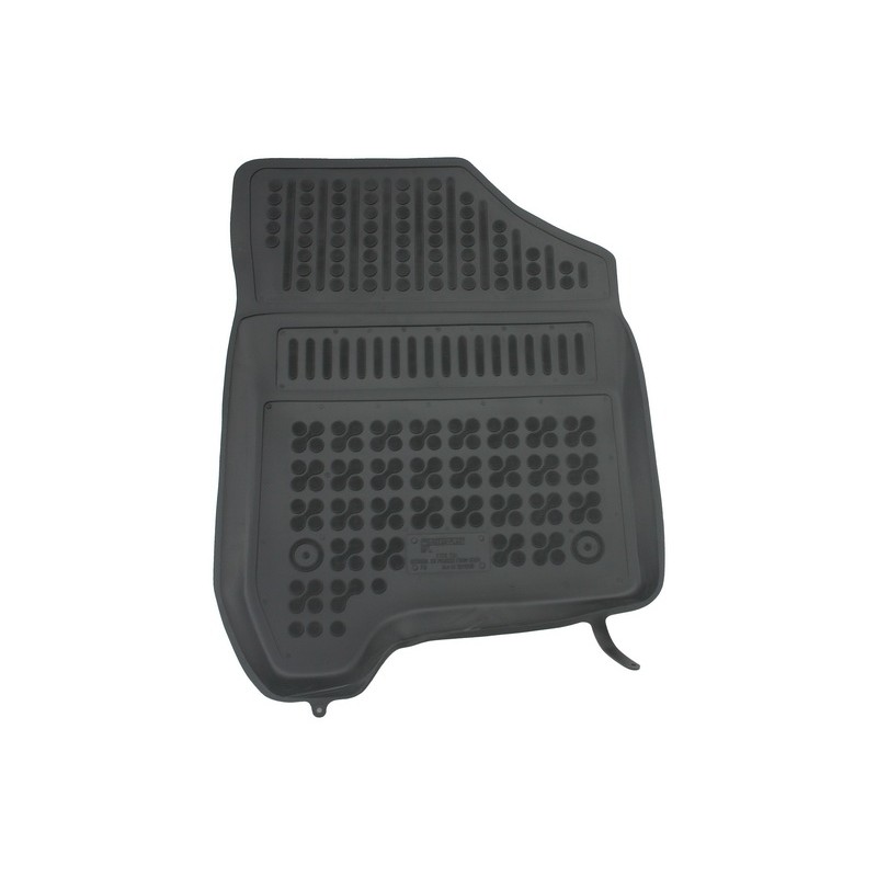 Floor mat Rubber black suitable for Citroen C3 Picasso (2009-2016)