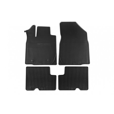 Rubber Floor Mat Black suitable for Dacia Logan MCV (07/2013-)