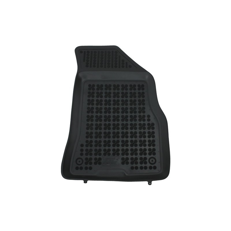Floor mat black suitable for FIAT Doblo II 2009- OPEL Combo C 2011- 5, 7 seater version