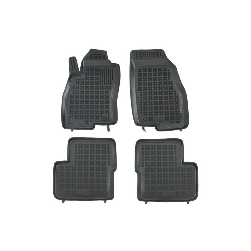 Floor mat black suitable for FIAT Grande Punto (2005-)