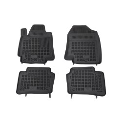 Floor mat black suitable for HYUNDAI i20 (2008-2014)