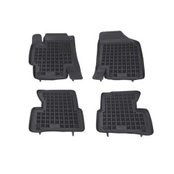 Floor mat black suitable for KIA Rio II 2005-2011