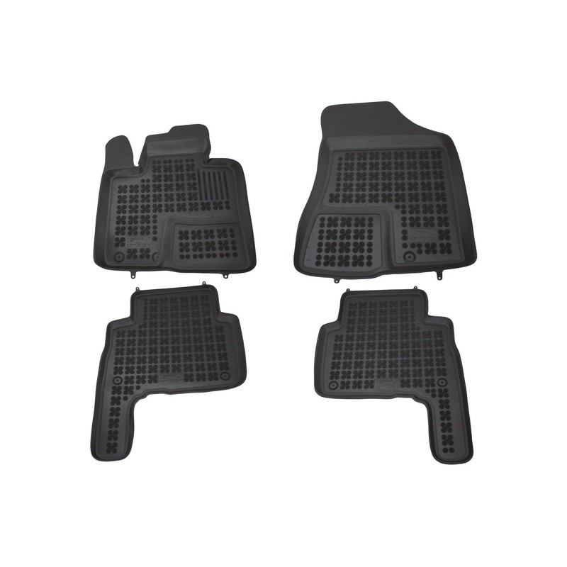 Floor mat black suitable for KIA Sorento II 09/2009-2012