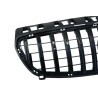 Central Grille suitable for Mercedes A-Class W176 (2012-08.2015) A45 GT-R Panamericana Design All Black Central Grille suitable for Mercedes A-Class W176 (2012-08.2015) A45 GT-R Panamericana Design All Black