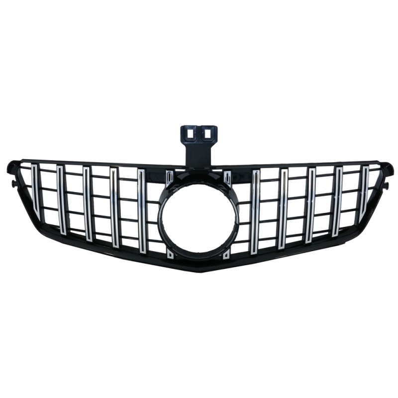 Front Grille suitable for Mercedes C-Class W204 S204 Limousine Station Wagon (2007-2014) GT-R Panamericana Design Chrom Front Grille suitable for Mercedes C-Class W204 S204 Limousine Station Wagon (2007-2014) GT-R Panamericana Design Chrom