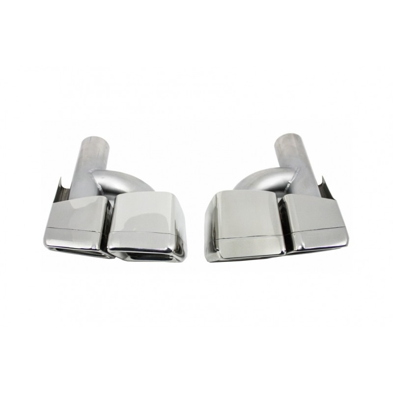 Exhaust Muffler Tips Tail Pipes suitable for Mercedes S63 E63 W221 W164 W166 W212 W218 S-class E-class CLS ML