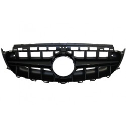 Central Grille suitable for Mercedes E-Class W213 S213 C238 A238 (2016-2019) Black E63 Design