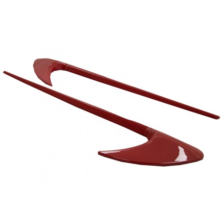 Side Fender Vents Trim Wing suitable for Mercedes C-Class W205 S205 E-Class W213 S213 Red