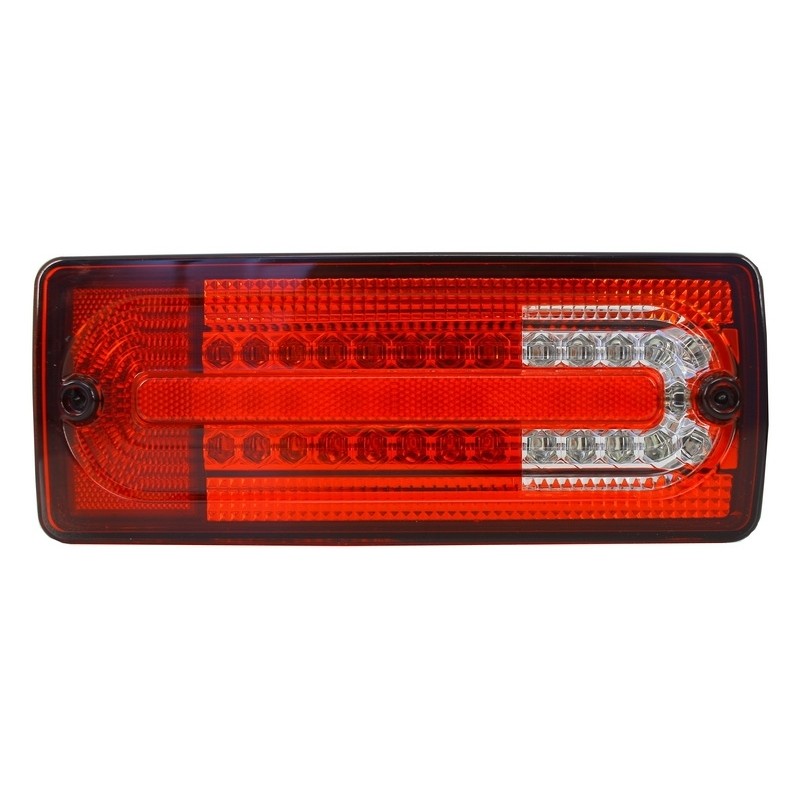 LED Taillights suitable for Mercedes G-Class W463 (1989-2015) Red Clear