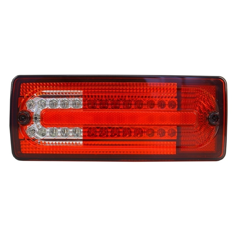 LED Taillights suitable for Mercedes G-Class W463 (1989-2015) Red Clear
